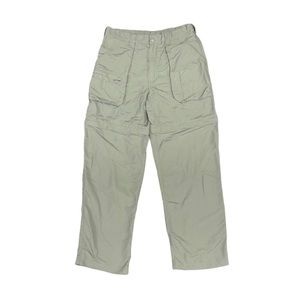 Field‎ & Stream Pants Women's Size Medium Light Khaki Convertible Zip Shorts